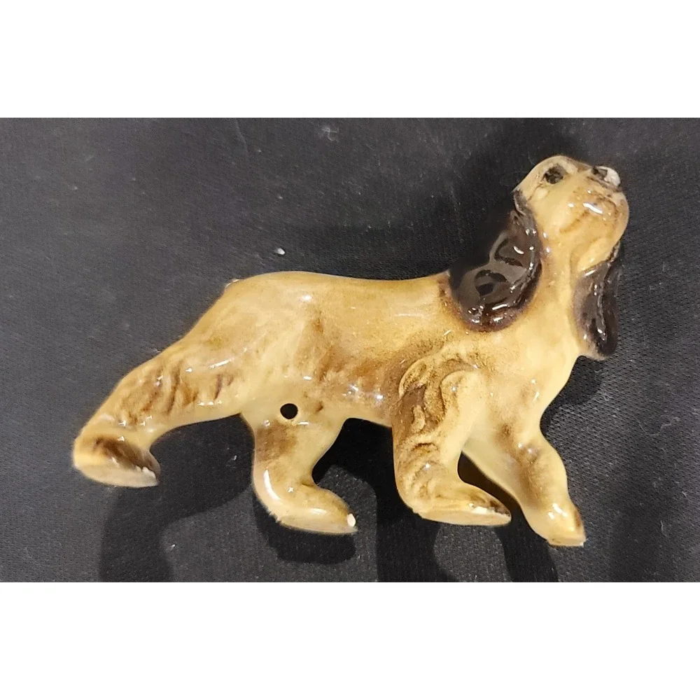 Vintage Hagen Renaker‎ Cocker Spaniel Dog Mini Figurine 2